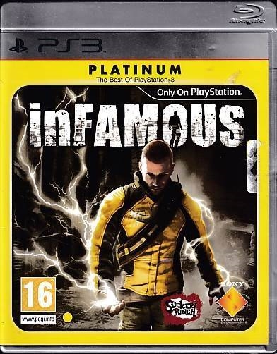 Infamous - Platinum - PS3 (B Grade) (Genbrug)